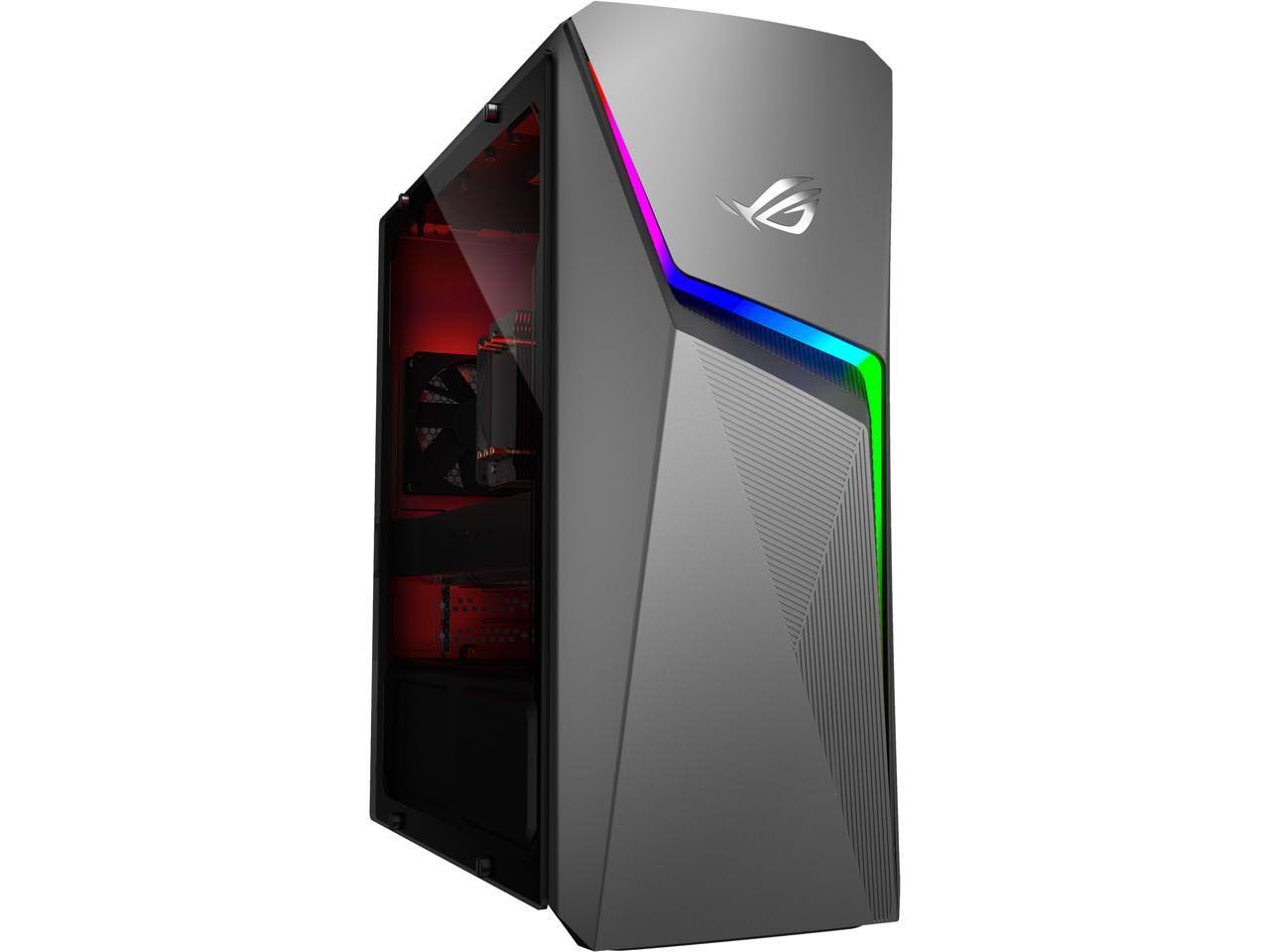 Asus G10CE-WB553 ROG Strix i5-11400F 2.6GHz NVIDIA GeForce RTX 3050 Graphics 6GB 8GB Ram 512gb SSD Win 11 Home Gray