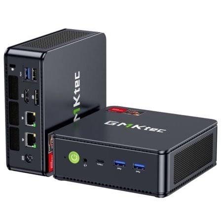 Gmktec Mini Gaming PC, AMD Ryzen 5 7640HS(up to 5.0GHz) , 16gb RAM 1TB Ssd, Desktop Mini Computers, NucBox M6 Ultra Mini PC, Black