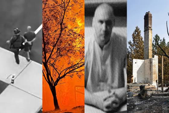 As fires devastate Spokane, suspect Aaron Farinacci's troubled history comes into focus; he once served time for killing his father