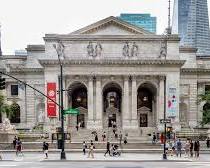 Image of New York Public Library in Midtown South NYC