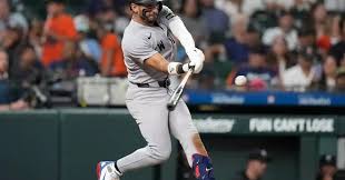 Yankees slug 4 HRs, extend winning streak to 7 games with 12-4 win over Astros