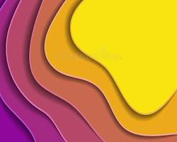 Image of 3D Backdrop with layers and depth