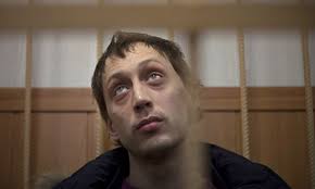 Pavel Dmitrichenko is accused of masterminding the acid attack on Sergei Filin. Photograph: Alexander Zemlianichenko/AP - Pavel-Dmitrichenko-is-acc-010