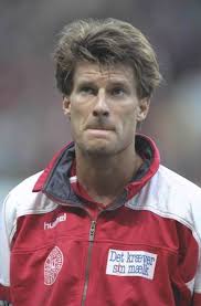 Getty Hair apparent: Michael Laudrup played his football wearing a dry and unmanageable helmet. Hair ... - Michael%2520Laudrup%2520Denmark%2520football%2520player