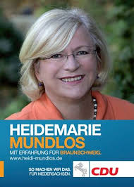 Heidemarie Mundlos - Mitglied des Niedersächsischen Landtages von 1994 bis ...