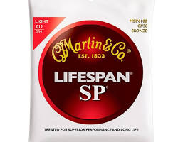 Martin SP Lifespan Strings for acoustic guitar