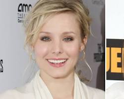 Image of Kristen Bell before and after transformation