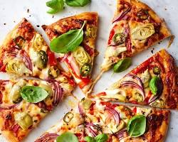 Image of veggie pizza