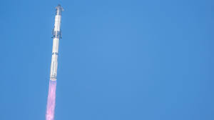 SpaceX Starship launch in action
