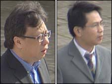 Man Kung Wong (left) and Qing Wu. Mr Wong (left) and Mr Wu both deny all the ... - _47660746_wongwu