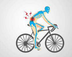 Image of Good posture on bike