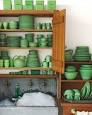 Green kitchenware