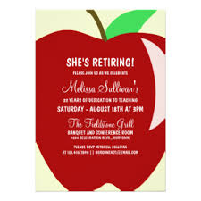 Teacher Invitations &amp; Announcements | Zazzle via Relatably.com