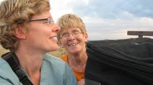 Canadian nurse Yvonne Martin, right, is seen in a photo taken during a medical mission to ... - image