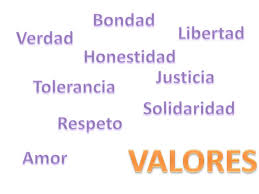 Resultado de imagen de valores eticos