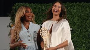 Serena Williams Honors Maria Sharapova at Hall of Fame Induction