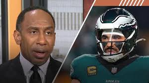 Stephen A. Smith and Kimberley A. Martin disagree over criticism of Jalen Hurts