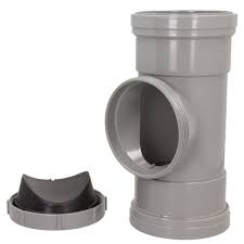 Plumbright Pushfit Soil 110mm x 63mm Double Socket Access ...