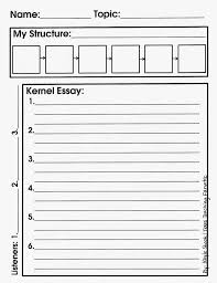 Kernel essay worksheet | Writing Resources/Ideas | Pinterest ... via Relatably.com
