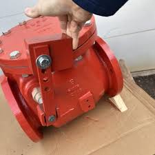 8” FLANGED CHECK VALVE OL&W Clow Lever & Weight, 18” Lay ...