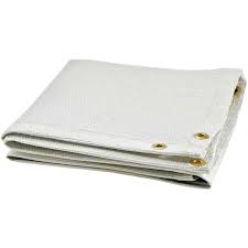 Steiner 367-8X8 GlassWeb 35 oz White Fiberglass Fire Proof ...