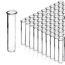 Eisco - Borosilicate Glass Test Tubes Pack of 100 - 12mL ...