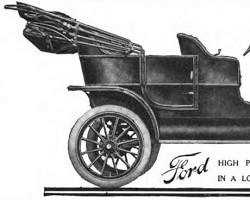 Ford Model T car, year 1908