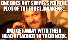 Image result for star wars spoiler alert