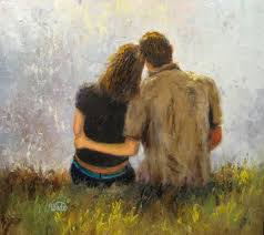 Image result for lovers painting