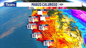 Advierten que el calor en la costa Oeste alcanzará niveles peligrosos