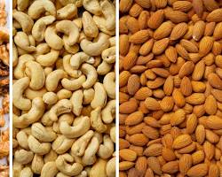 Image of Almonds, walnuts, and cashews