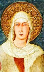 Santa Chiara d&#39;Assisi, Vergine. Festa 11 agosto. (Solennità per le Clarisse). S. Chiara nacque ad Assisi nel 1194 da nobile famiglia. - Chiara1w