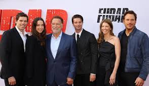 Schwarzenegger Family Attends 'FUBAR' Premiere: Joseph Baena's Exclusion