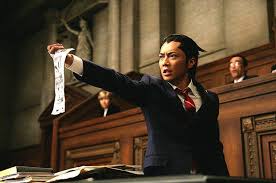 gaming film ace attorney phoenix wright GYAKUTEN SAIBAN MILES ... via Relatably.com