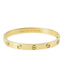 Cartier Love 18K Yellow Gold Bracelet 16 Cartier | TLC
