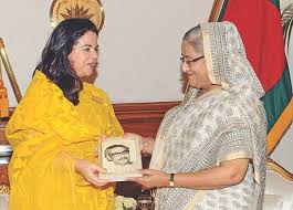 Image result for sheikh hasina with sheikh mujib