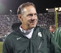 Mark Dantonio Michigan State View full sizeAP File PhotoCoach Mark Dantonio enjoys the moments after Michigan State&#39;s overtime win against Notre Dame in ... - 9016743-large