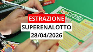 Estrazione Superenalotto: ecco i numeri vincenti di martedidì 28 aprile