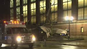 Storm damage to U-M Yost Ice Arena