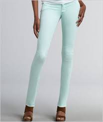 Résultat de recherche d'images pour "mint colored jeans"