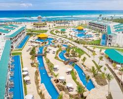 Ocean El Faro lazy river, AI generated