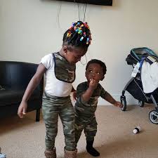 Image result for picture of nigerian celebrities wearing camouflage