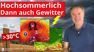 Große Wärme & Hitze geht weiter – Örtlich Gewitter