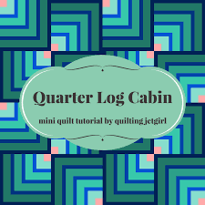 Image result for quilt Quarter Log Cabin