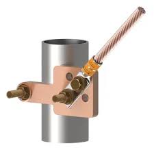 GAR3904TC, Mech Ground Conn, For 2 Hole Lug to Pipe or Rod ...
