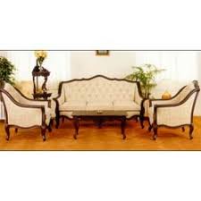 Image result for WOODEN SOFA SET