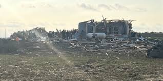 Howard County Emergency Management confirms two homes destroyed by tornado near St. Libory, Nebraska