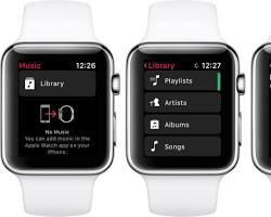 Best Entertainment Smartwatch Apps - Apple Music smartwatch app