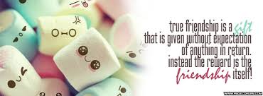 True Friendship Is A Gift Facebook Cover - PageCovers.com ... via Relatably.com