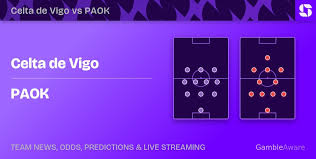 Celta Vigo vs PAOK: predictions, stats, tips & odds